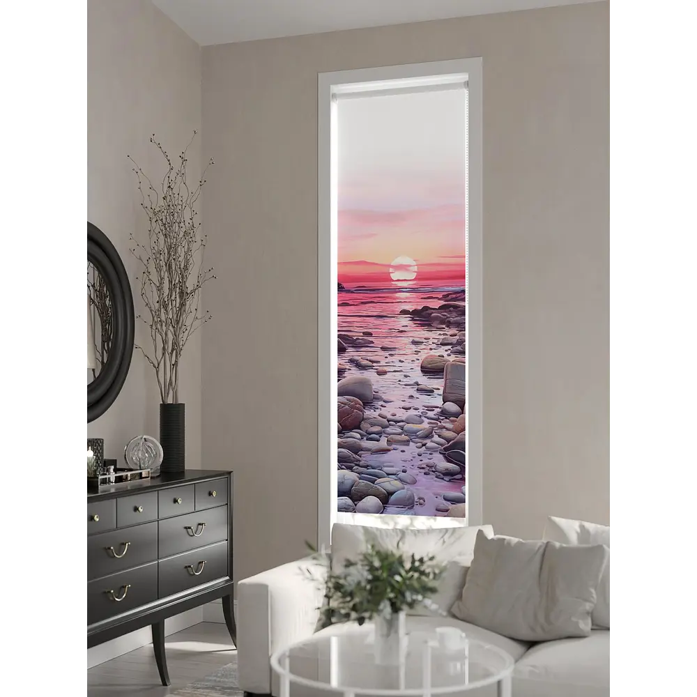 Фото 7 Рулонная штора At home Раневирос 52x170 см цвет бежевый/красный/серый/розовый/фиолетовый Фото 7 Рулонная штора At home Раневирос 52x170 см цвет бежевый/красный/серый/розовый/фиолетовый