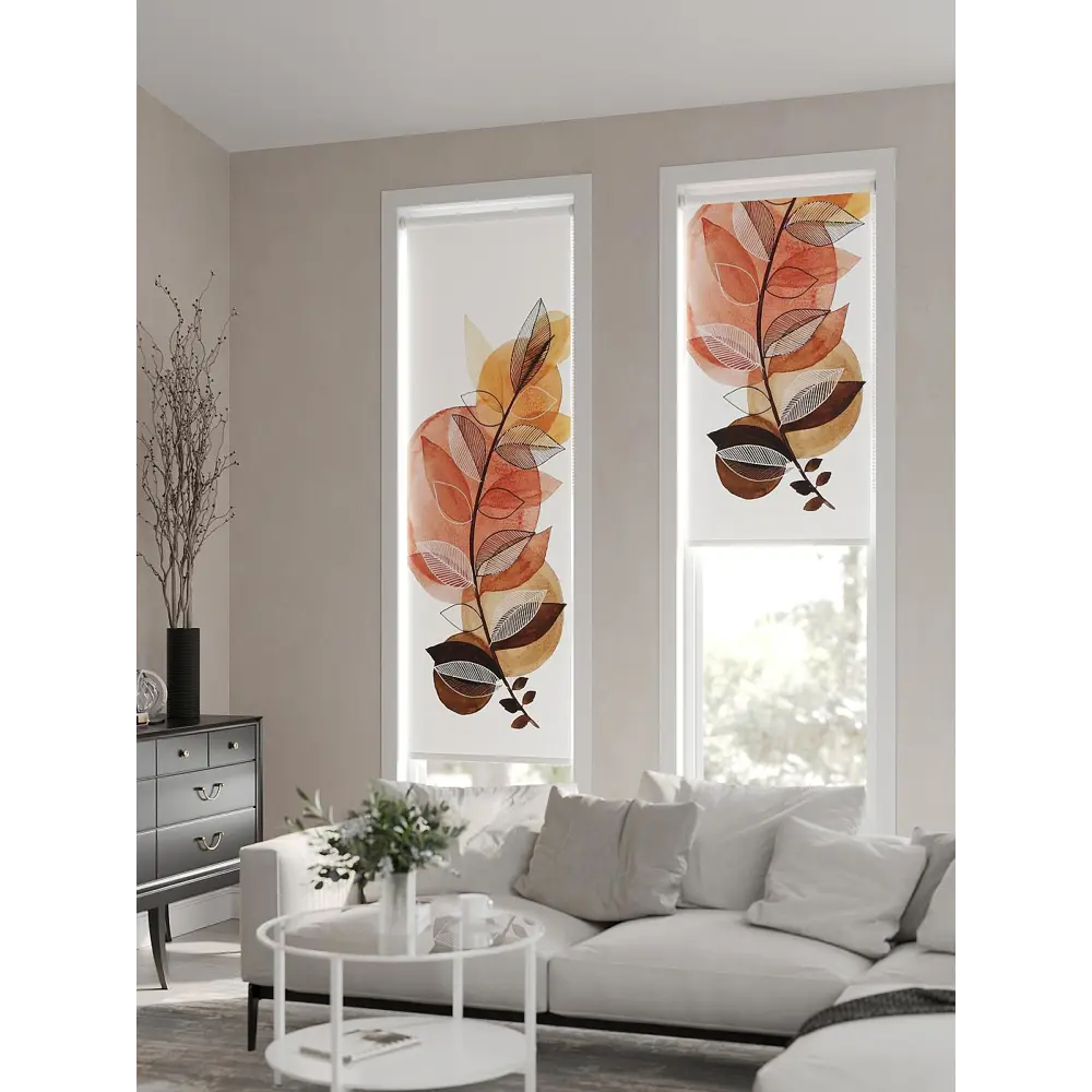 Фото 3 Рулонная штора AT Home Курса 52x170 см цвет коричневый, желтый, оранжевый Фото 3 Рулонная штора AT Home Курса 52x170 см цвет коричневый, желтый, оранжевый