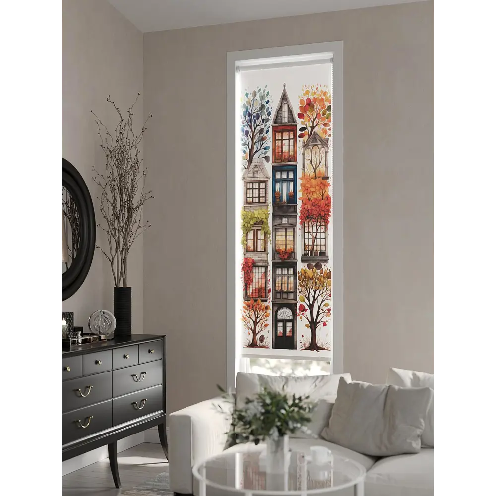 Фото 7 Рулонная штора AT Home Сентис 52x170 см цвет разноцветный Фото 7 Рулонная штора AT Home Сентис 52x170 см цвет разноцветный
