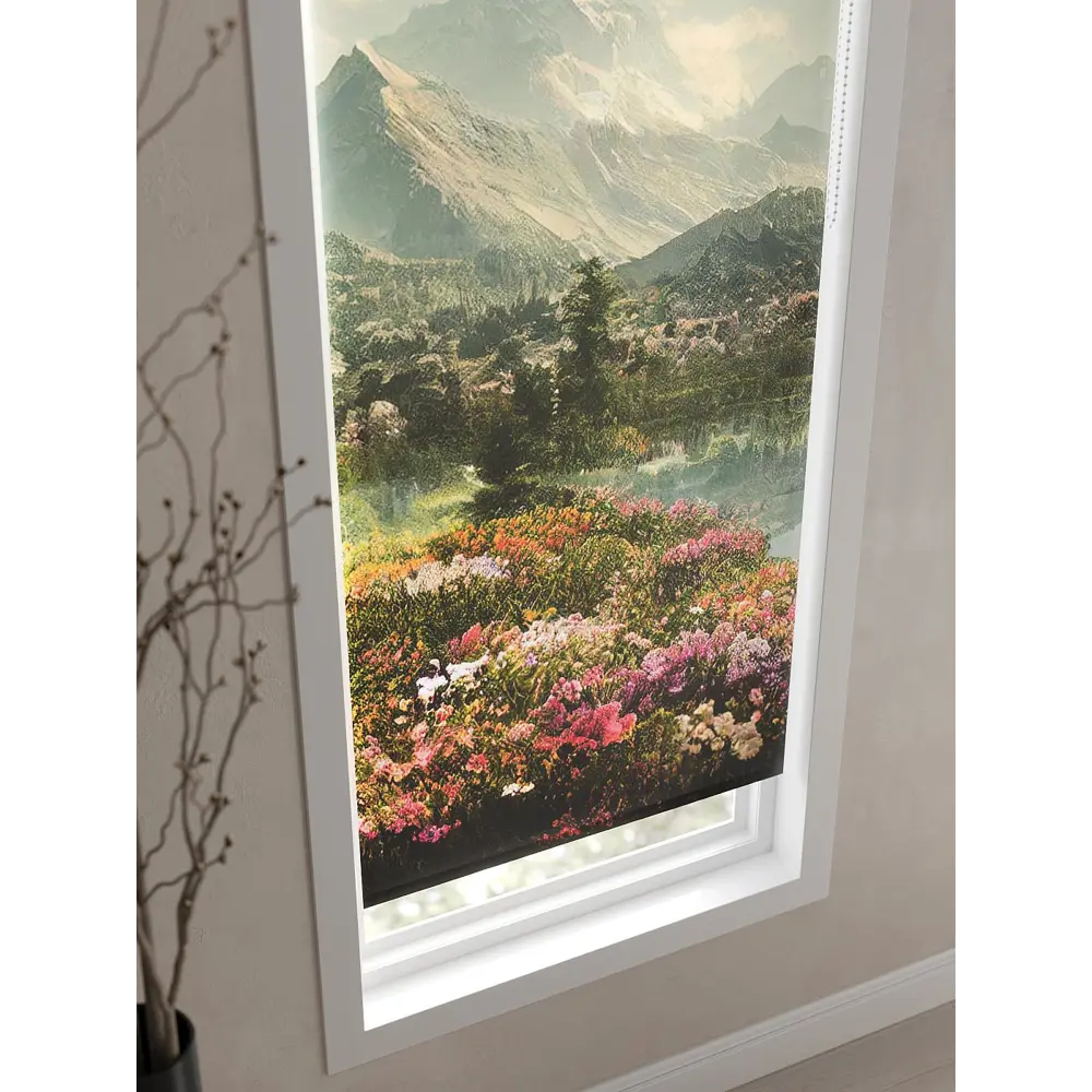 Фото 4 Рулонная штора AT Home Луг 62x170 см цвет разноцветный Фото 4 Рулонная штора AT Home Луг 62x170 см цвет разноцветный