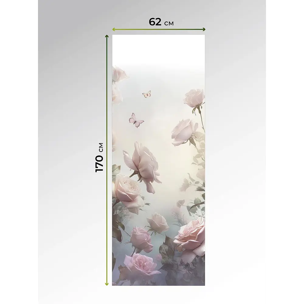 Фото 7 Рулонная штора AT Home Розы 62x170 см цвет белый, розовый, серый, светло-серый Фото 7 Рулонная штора AT Home Розы 62x170 см цвет белый, розовый, серый, светло-серый
