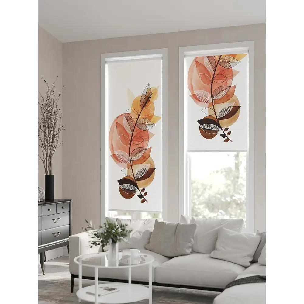 Фото 6 Рулонная штора AT Home Курса 62x170 см цвет коричневый, желтый, оранжевый Фото 6 Рулонная штора AT Home Курса 62x170 см цвет коричневый, желтый, оранжевый