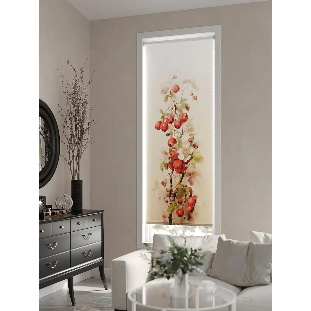 Фото 3 Рулонная штора At home Фонримот 62x170 см цвет бежевый/красный/коричневый/зеленый/оранжевый Фото 3 Рулонная штора At home Фонримот 62x170 см цвет бежевый/красный/коричневый/зеленый/оранжевый