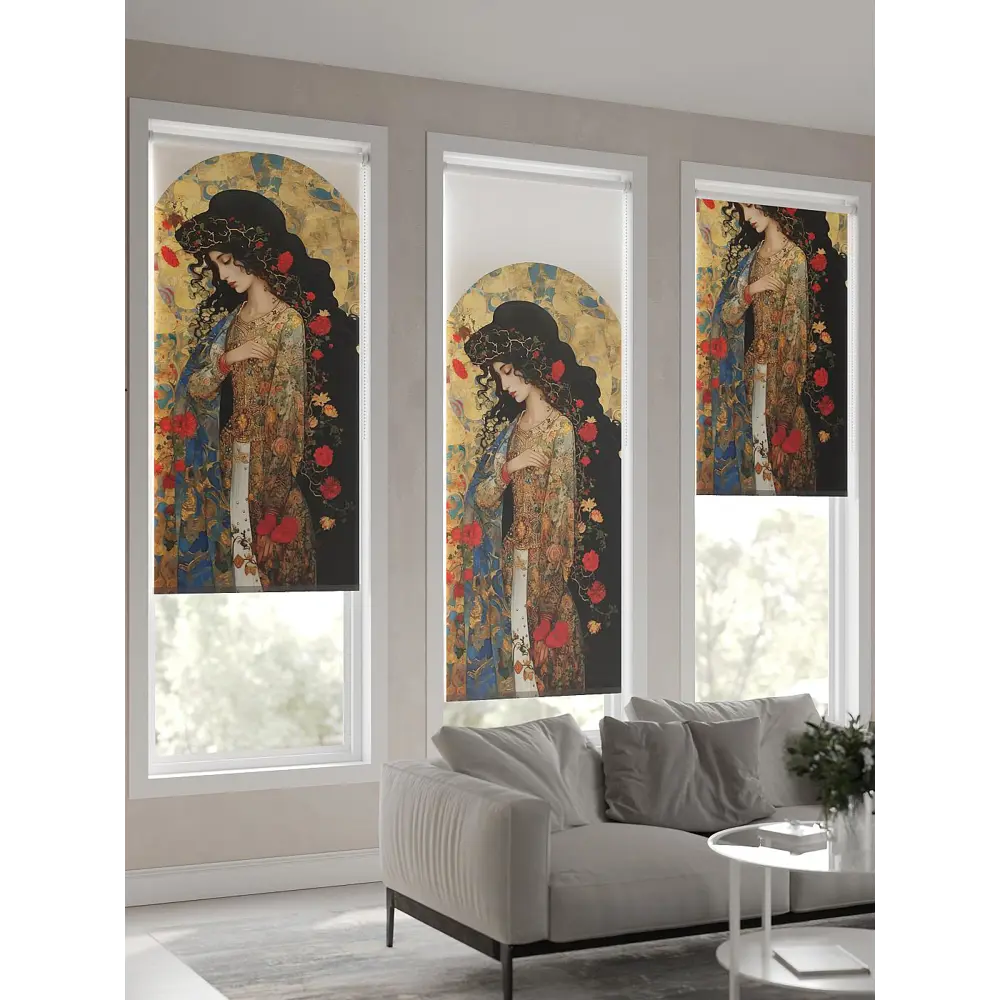 Фото 6 Рулонная штора At home Ригворос 62x170 см цвет бежевый/белый/красный/коричневый/синий Фото 6 Рулонная штора At home Ригворос 62x170 см цвет бежевый/белый/красный/коричневый/синий