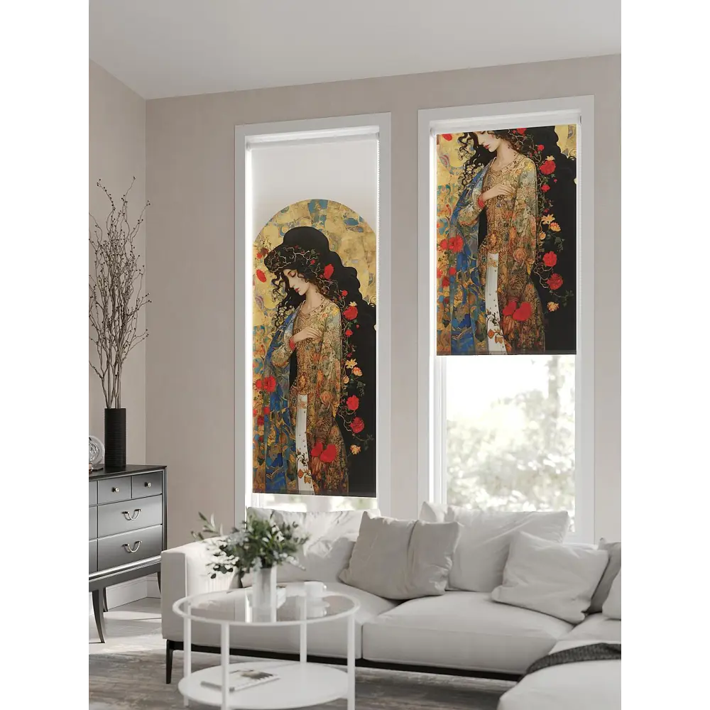 Фото 7 Рулонная штора At home Ригворос 62x170 см цвет бежевый/белый/красный/коричневый/синий Фото 7 Рулонная штора At home Ригворос 62x170 см цвет бежевый/белый/красный/коричневый/синий