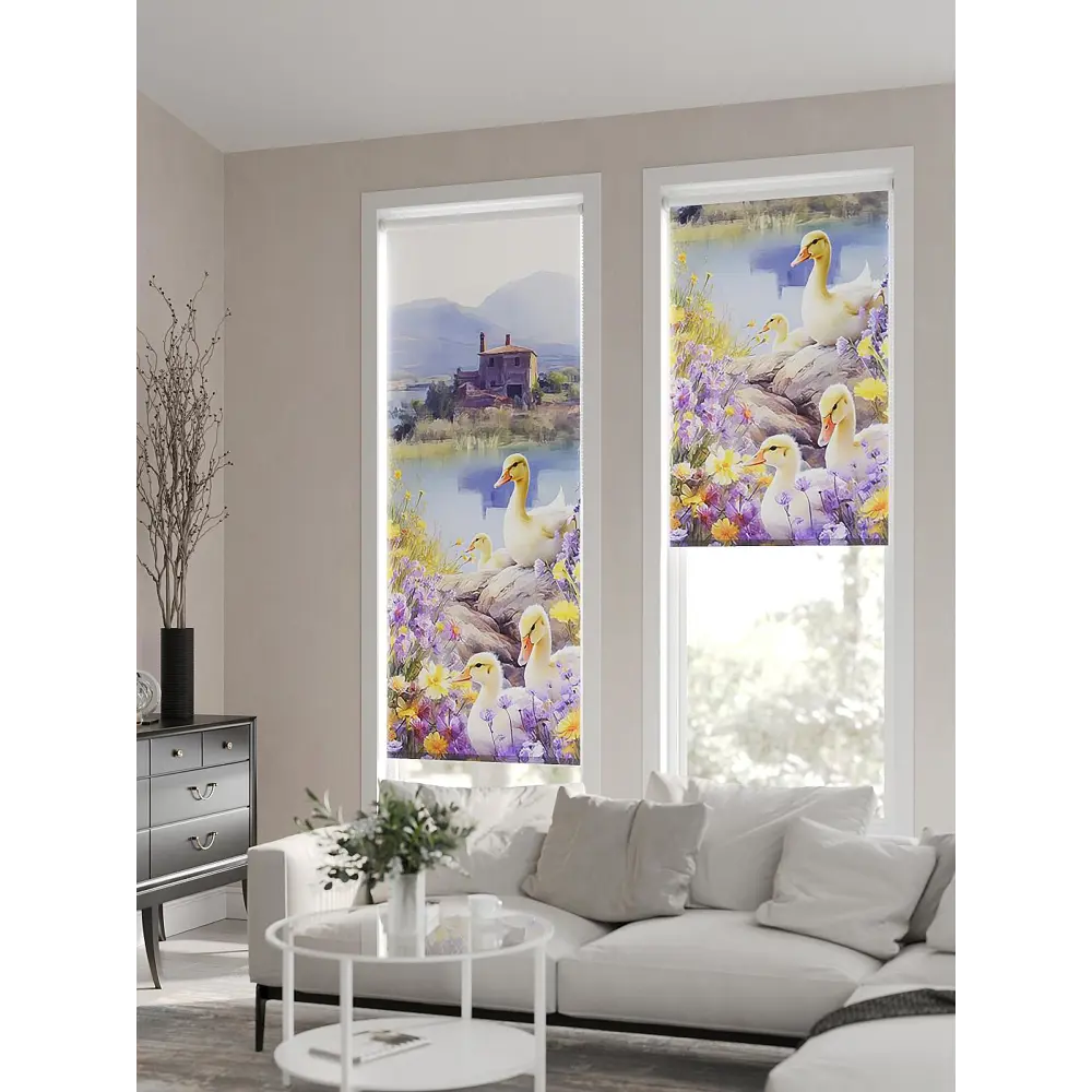 Фото 7 Рулонная штора At home Ринграст 62x170 см цвет бежевый/белый/синий/желтый/фиолетовый Фото 7 Рулонная штора At home Ринграст 62x170 см цвет бежевый/белый/синий/желтый/фиолетовый