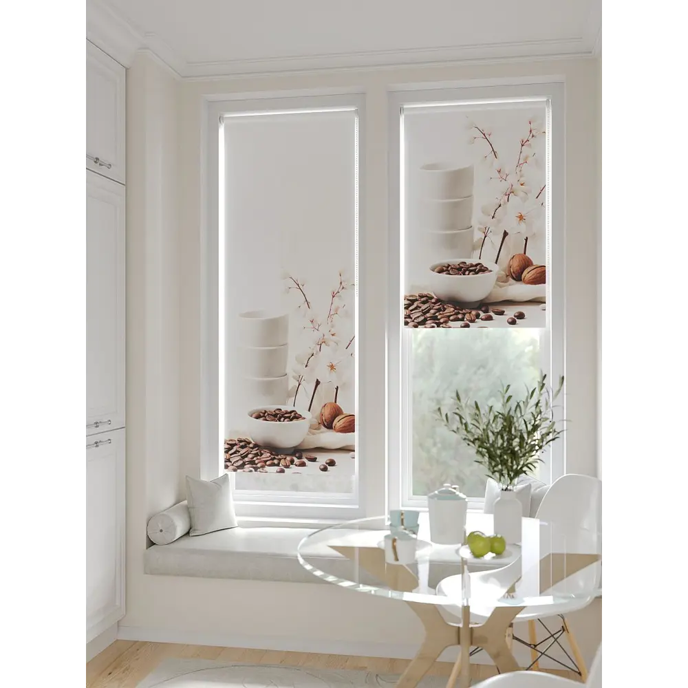 Фото 6 Рулонная штора At home Шолкрит AT774077 62x170 см цвет разноцветный