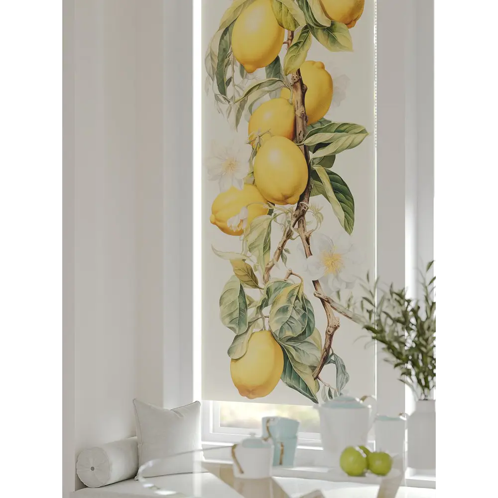 Фото 4 Рулонная штора At home Рултис 62x170 см цвет бежевый/белый/зеленый/желтый Фото 4 Рулонная штора At home Рултис 62x170 см цвет бежевый/белый/зеленый/желтый