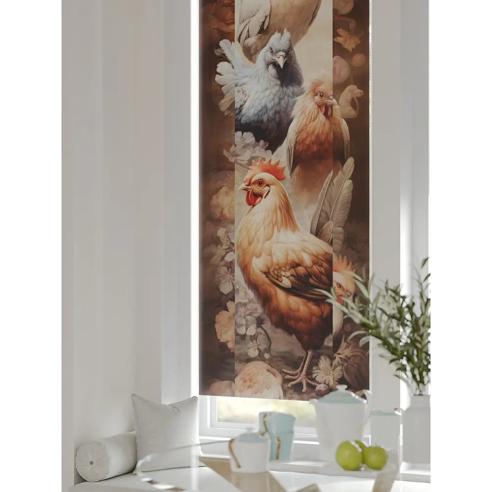 Фото 4 Рулонная штора At home Рултис 62x170 см цвет коричневый/бежевый/красный/серый Фото 4 Рулонная штора At home Рултис 62x170 см цвет коричневый/бежевый/красный/серый