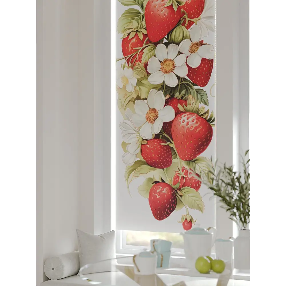 Фото 4 Рулонная штора At home Рултис 62x170 см цвет бежевый/белый/красный/зеленый Фото 4 Рулонная штора At home Рултис 62x170 см цвет бежевый/белый/красный/зеленый