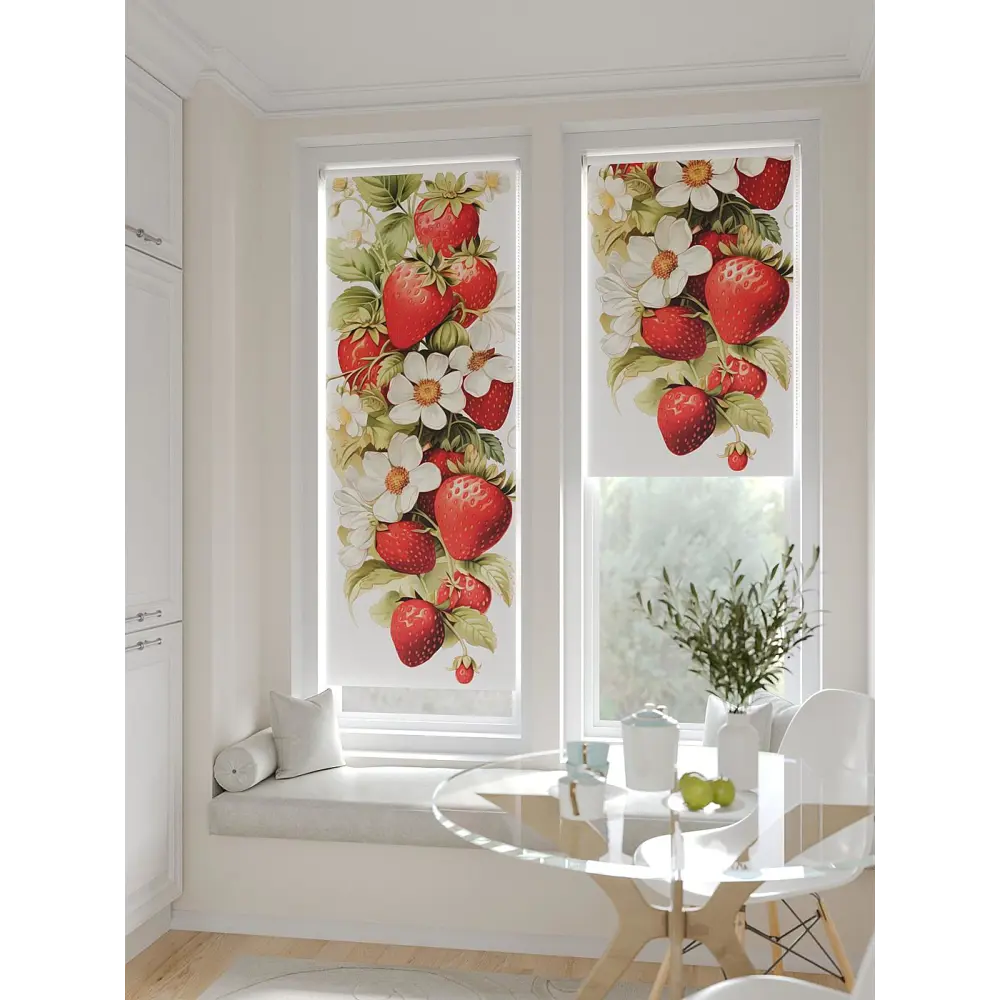 Фото 6 Рулонная штора At home Рултис 62x170 см цвет бежевый/белый/красный/зеленый Фото 6 Рулонная штора At home Рултис 62x170 см цвет бежевый/белый/красный/зеленый