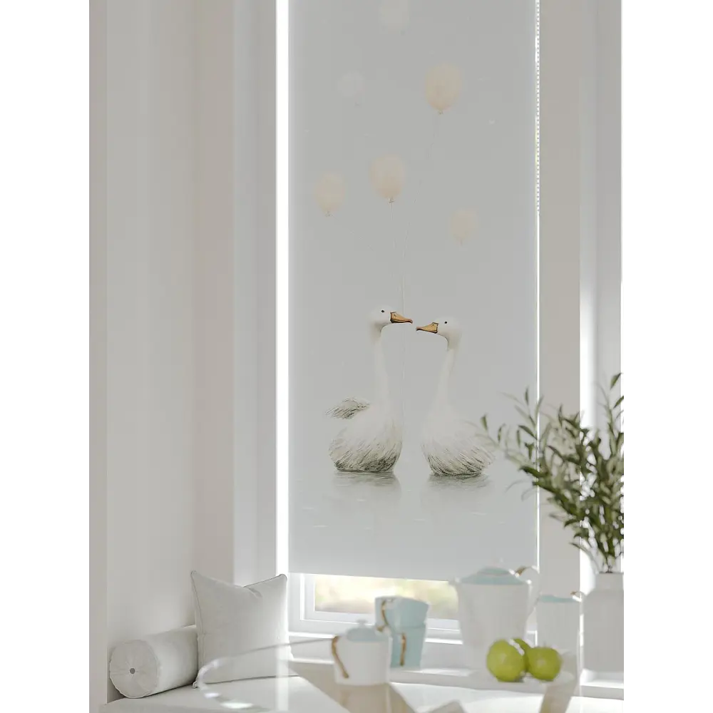 Фото 4 Рулонная штора At home Рултис 62x170 см цвет серый/бежевый/белый Фото 4 Рулонная штора At home Рултис 62x170 см цвет серый/бежевый/белый