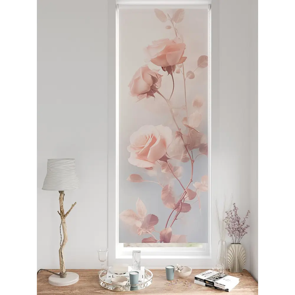 Фото 3 Рулонная штора At home Рултис 62x170 см цвет розовый/бежевый/синий Фото 3 Рулонная штора At home Рултис 62x170 см цвет розовый/бежевый/синий