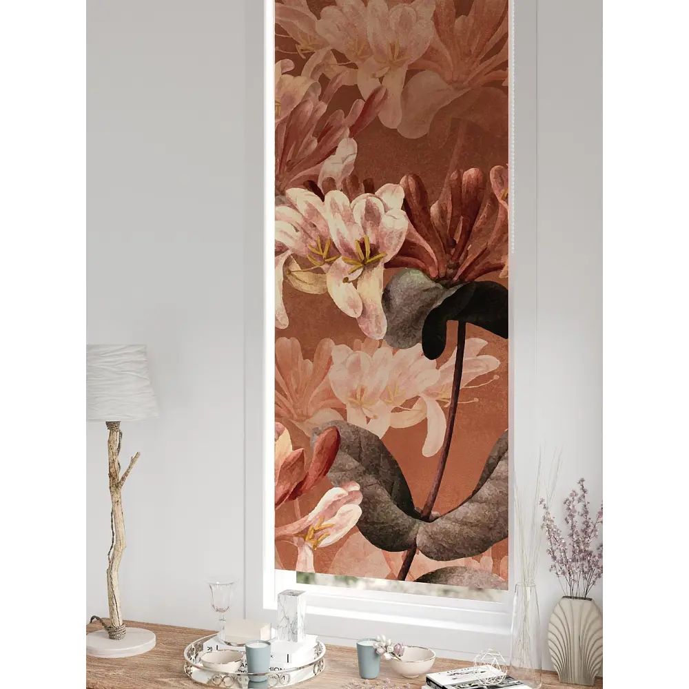 Фото 8 Рулонная штора At home Федера AT774116 62x170 см цвет коричневый Фото 8 Рулонная штора At home Федера AT774116 62x170 см цвет коричневый