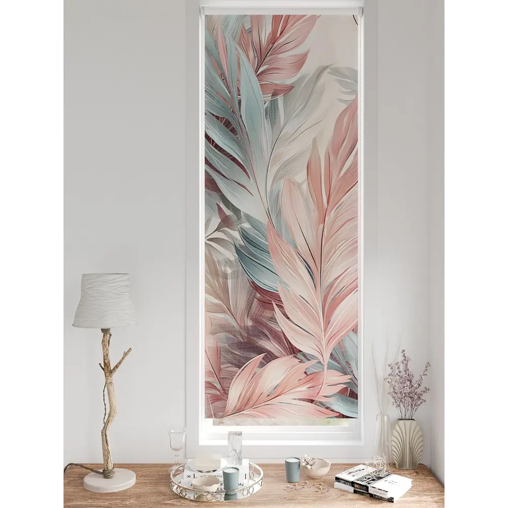 Фото 3 Рулонная штора At home Рултис 62x170 см цвет бежевый/красный/серый/бирюзовый Фото 3 Рулонная штора At home Рултис 62x170 см цвет бежевый/красный/серый/бирюзовый