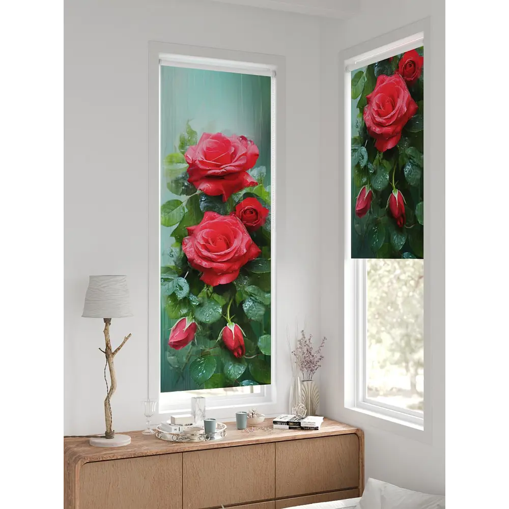 Фото 6 Рулонная штора At home Рултис AT774322 62x170 см цвет красный/зеленый/бирюзовый Фото 6 Рулонная штора At home Рултис AT774322 62x170 см цвет красный/зеленый/бирюзовый
