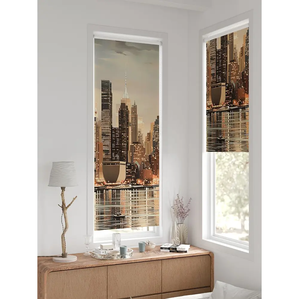 Фото 6 Рулонная штора At home Рултис 62x170 см цвет бежевый/коричневый/серый Фото 6 Рулонная штора At home Рултис 62x170 см цвет бежевый/коричневый/серый