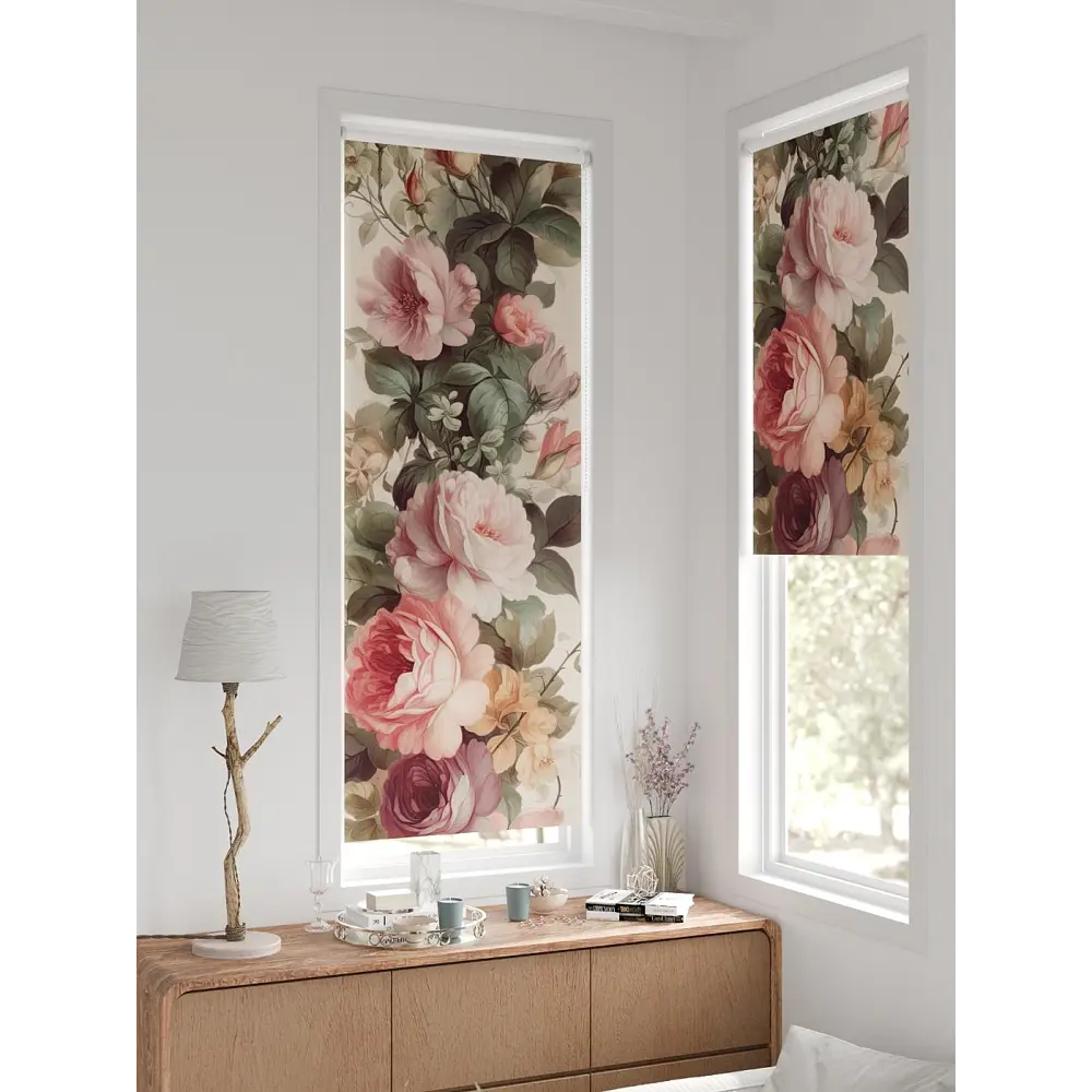 Фото 6 Рулонная штора At home Рултис 62x170 см цвет бежевый/красный/зеленый/розовый Фото 6 Рулонная штора At home Рултис 62x170 см цвет бежевый/красный/зеленый/розовый