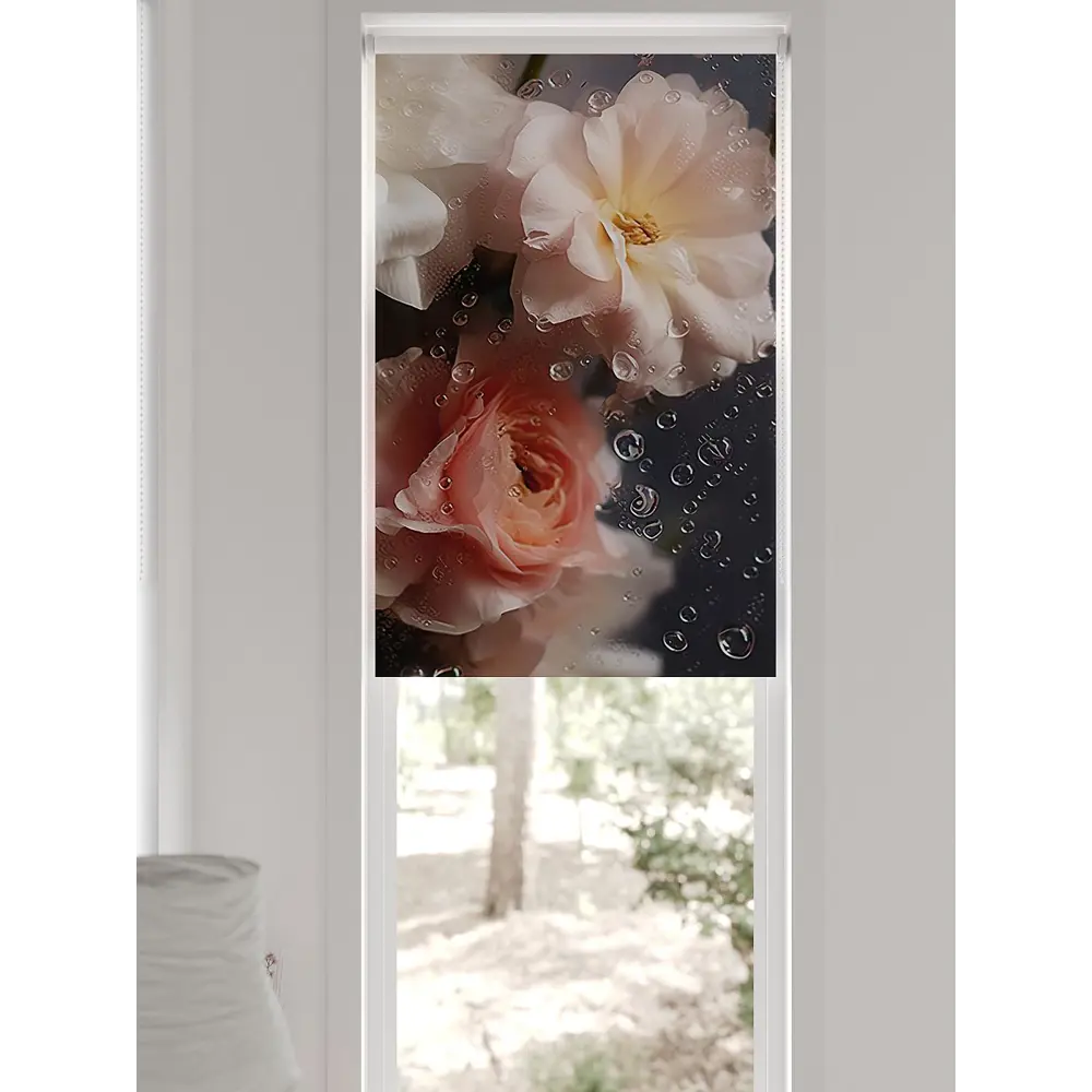 Фото 4 Рулонная штора At home Федера 62x170 см цвет бежевый/розовый/серый Фото 4 Рулонная штора At home Федера 62x170 см цвет бежевый/розовый/серый