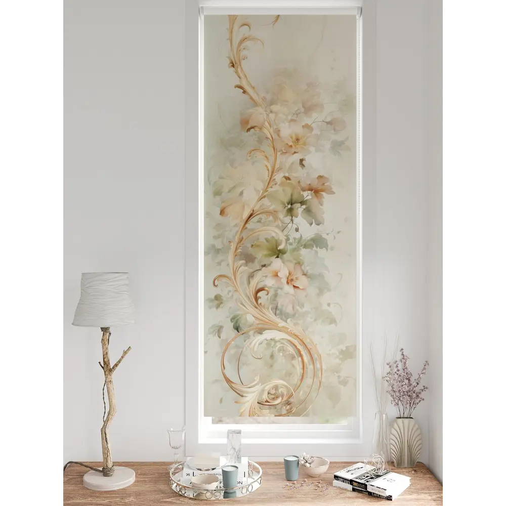 Фото 3 Рулонная штора At home Рултис 62x170 см цвет бежевый/коричневый/зеленый/серый Фото 3 Рулонная штора At home Рултис 62x170 см цвет бежевый/коричневый/зеленый/серый