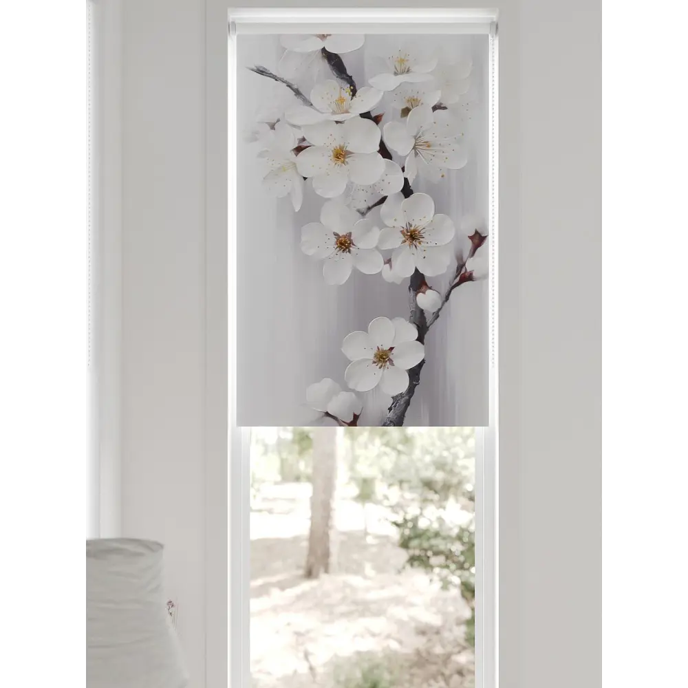 Фото 5 Рулонная штора At home Рултис 62x170 см цвет белый/коричневый/серый Фото 5 Рулонная штора At home Рултис 62x170 см цвет белый/коричневый/серый