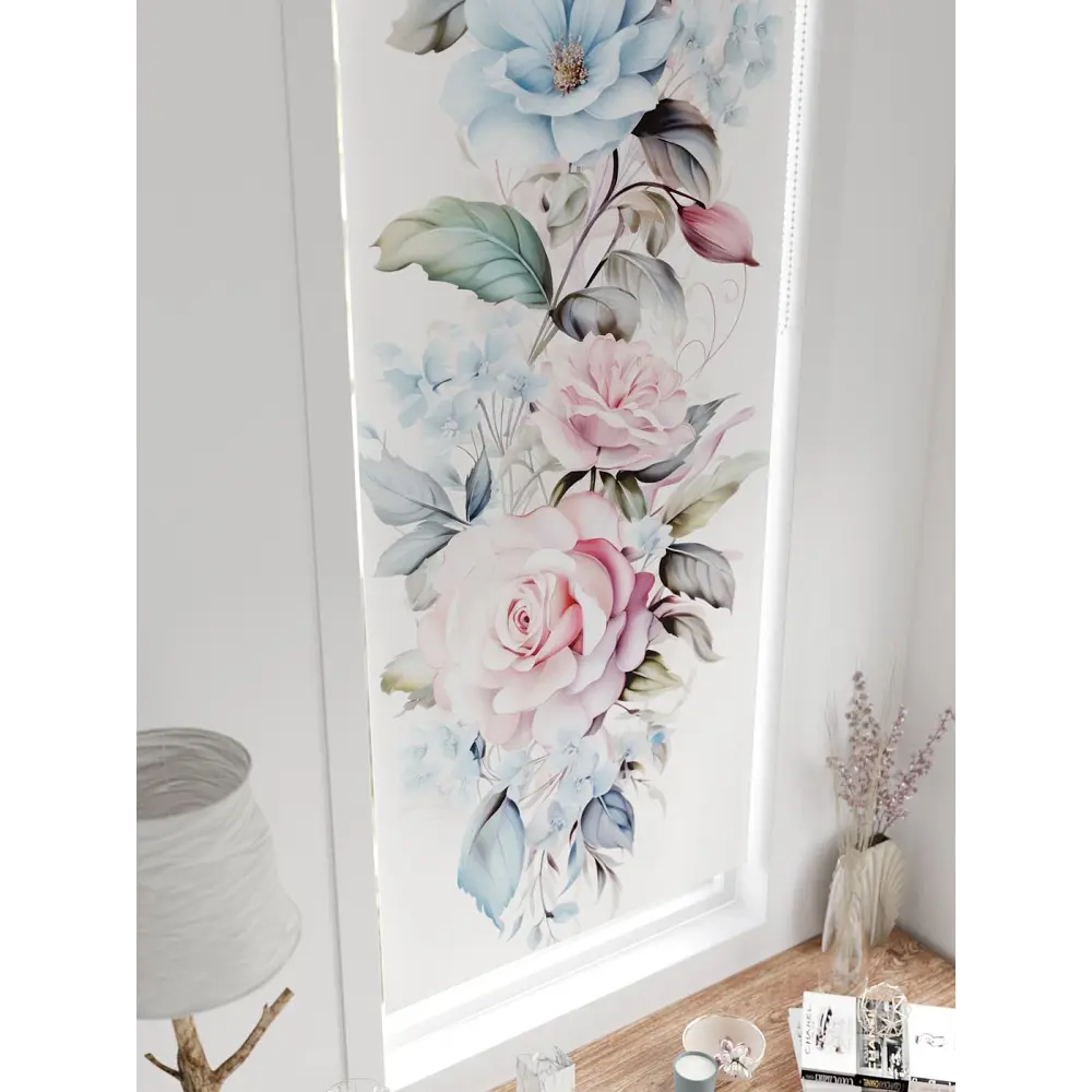 Фото 4 Рулонная штора At home Рултис 62x170 см цвет белый/зеленый/синий/розовый/бирюзовый Фото 4 Рулонная штора At home Рултис 62x170 см цвет белый/зеленый/синий/розовый/бирюзовый