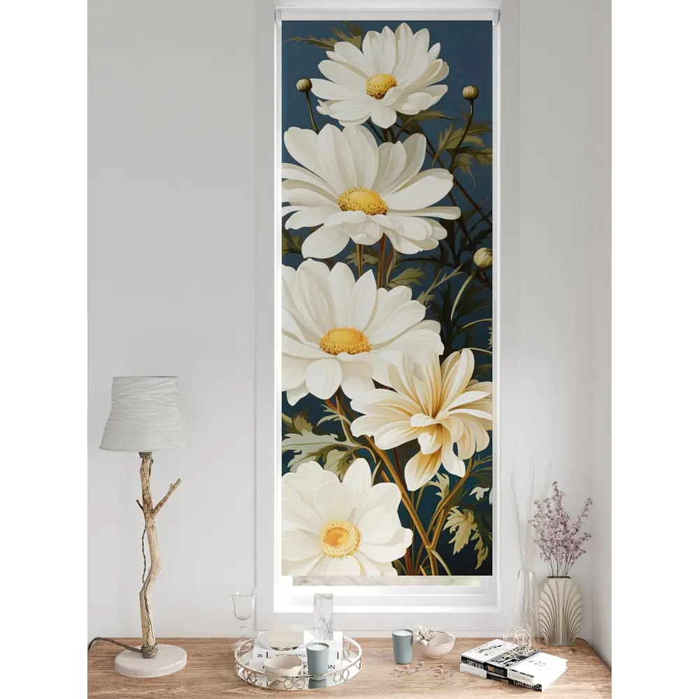 Фото 3 Рулонная штора At home Рултис 62x170 см цвет бежевый/белый/коричневый/синий/желтый