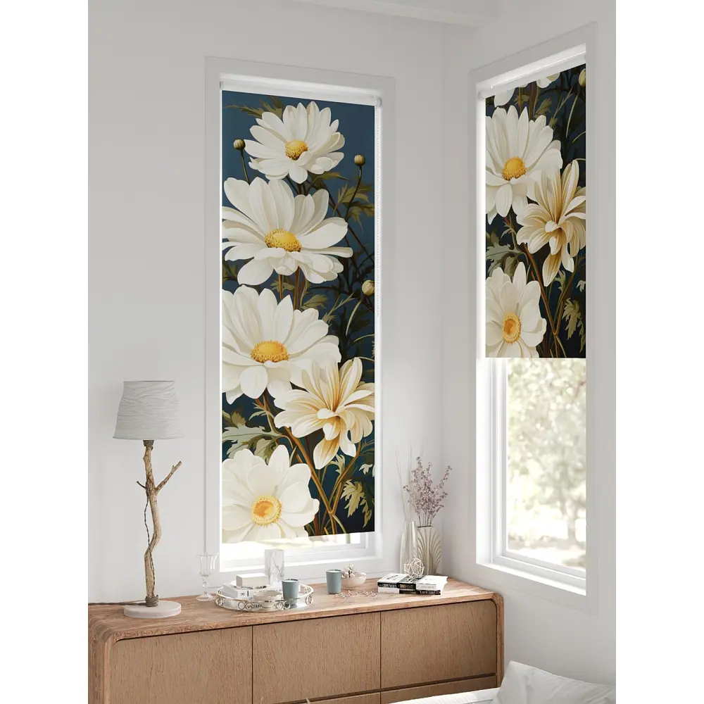 Фото 6 Рулонная штора At home Рултис 62x170 см цвет бежевый/белый/коричневый/синий/желтый