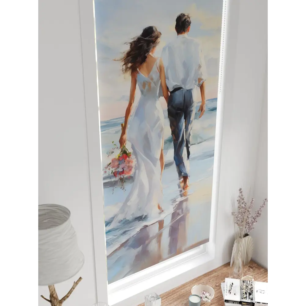 Фото 4 Рулонная штора At home Рултис 62x170 см цвет синий/бежевый/серый Фото 4 Рулонная штора At home Рултис 62x170 см цвет синий/бежевый/серый