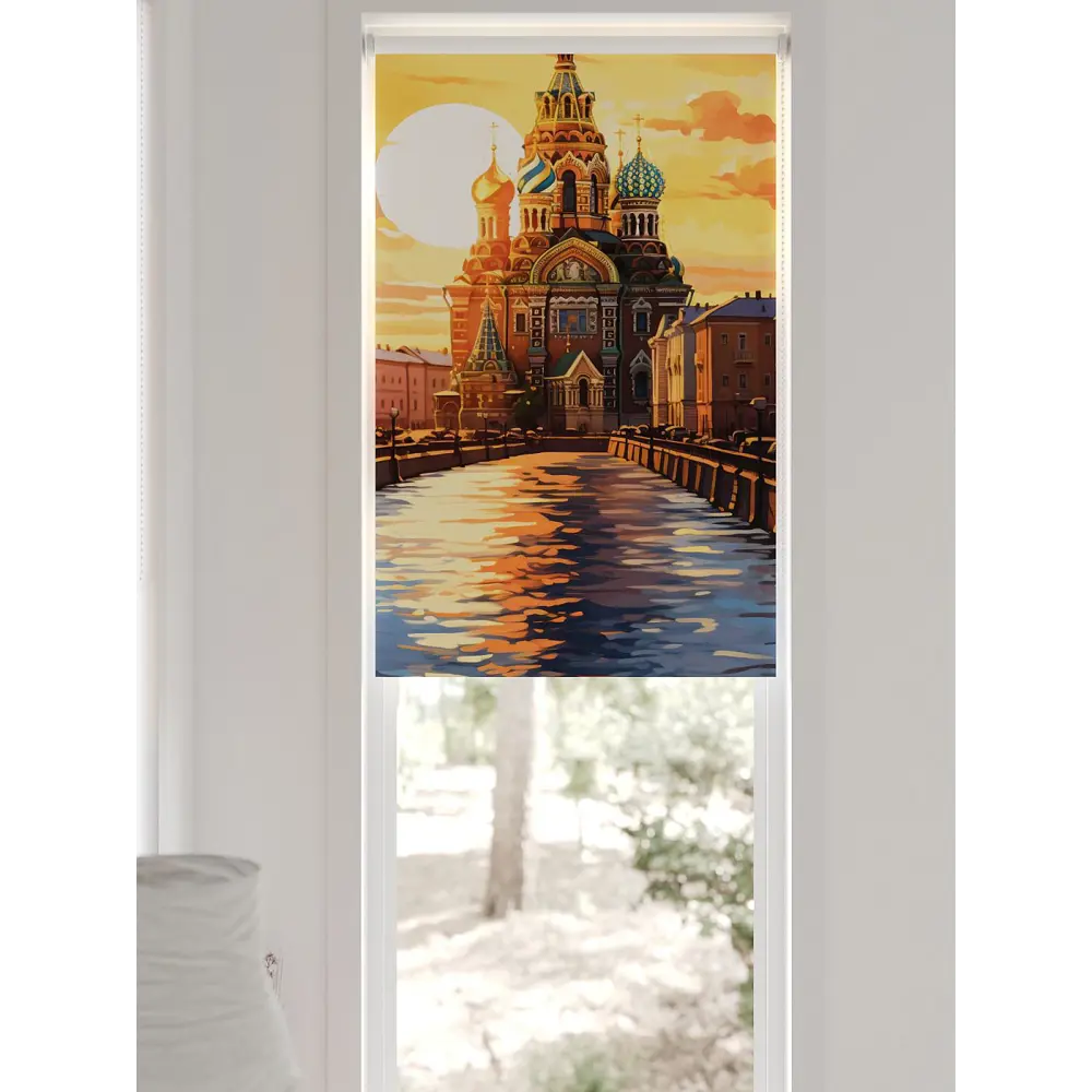 Фото 5 Рулонная штора At home Базовая коллекция 62x170 см цвет оранжевый, коричневый, синий, серый Фото 5 Рулонная штора At home Базовая коллекция 62x170 см цвет оранжевый, коричневый, синий, серый