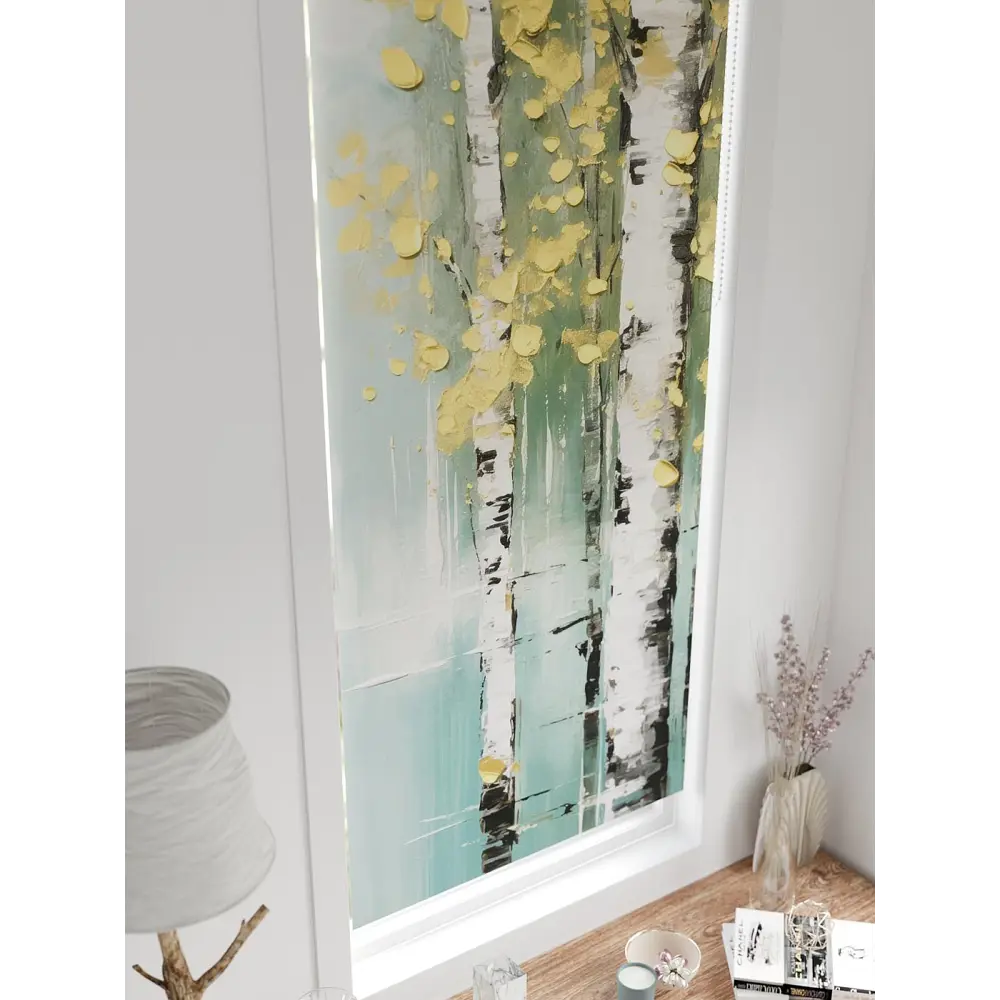 Фото 4 Рулонная штора At home Рултис 62x170 см цвет белый/зеленый/серый/желтый/бирюзовый Фото 4 Рулонная штора At home Рултис 62x170 см цвет белый/зеленый/серый/желтый/бирюзовый