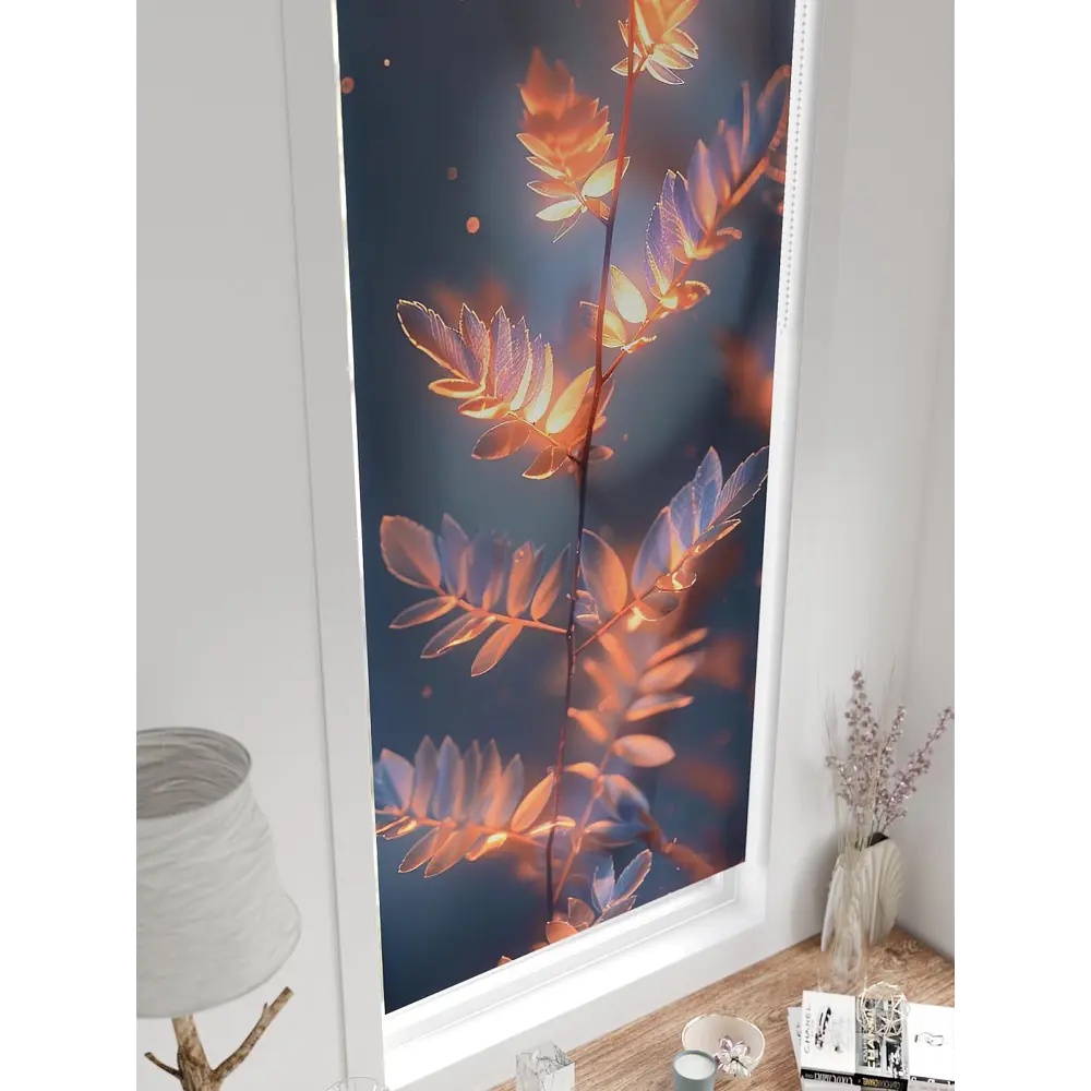 Фото 4 Рулонная штора At home Федера 62x170 см цвет синий/коричневый/оранжевый/золотой/бронза Фото 4 Рулонная штора At home Федера 62x170 см цвет синий/коричневый/оранжевый/золотой/бронза