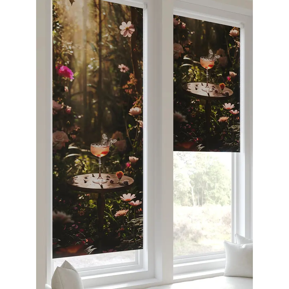 Фото 4 Рулонная штора At home Федера 62x170 см цвет зеленый/бежевый/оранжевый/розовый/коричневый Фото 4 Рулонная штора At home Федера 62x170 см цвет зеленый/бежевый/оранжевый/розовый/коричневый