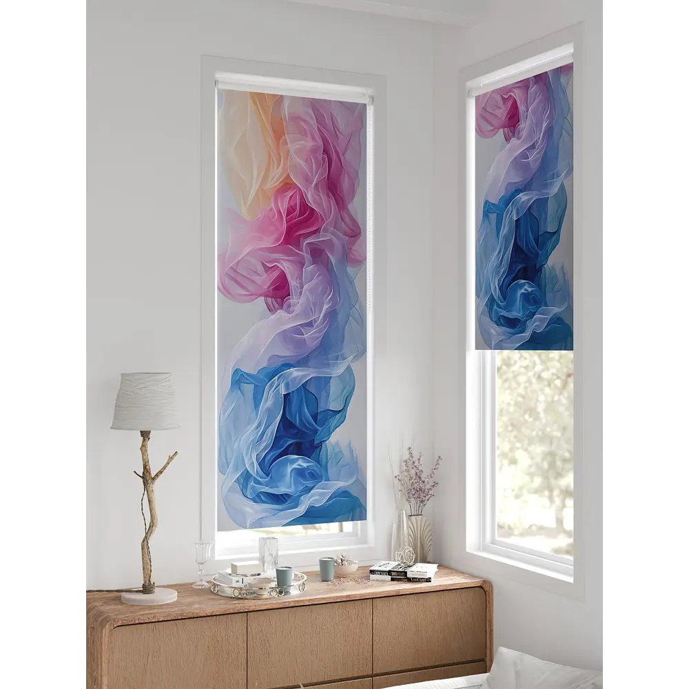 Фото 3 Рулонная штора At home Федера 62x170 см цвет синий/серый/фиолетовый/оранжевый/розовый Фото 3 Рулонная штора At home Федера 62x170 см цвет синий/серый/фиолетовый/оранжевый/розовый