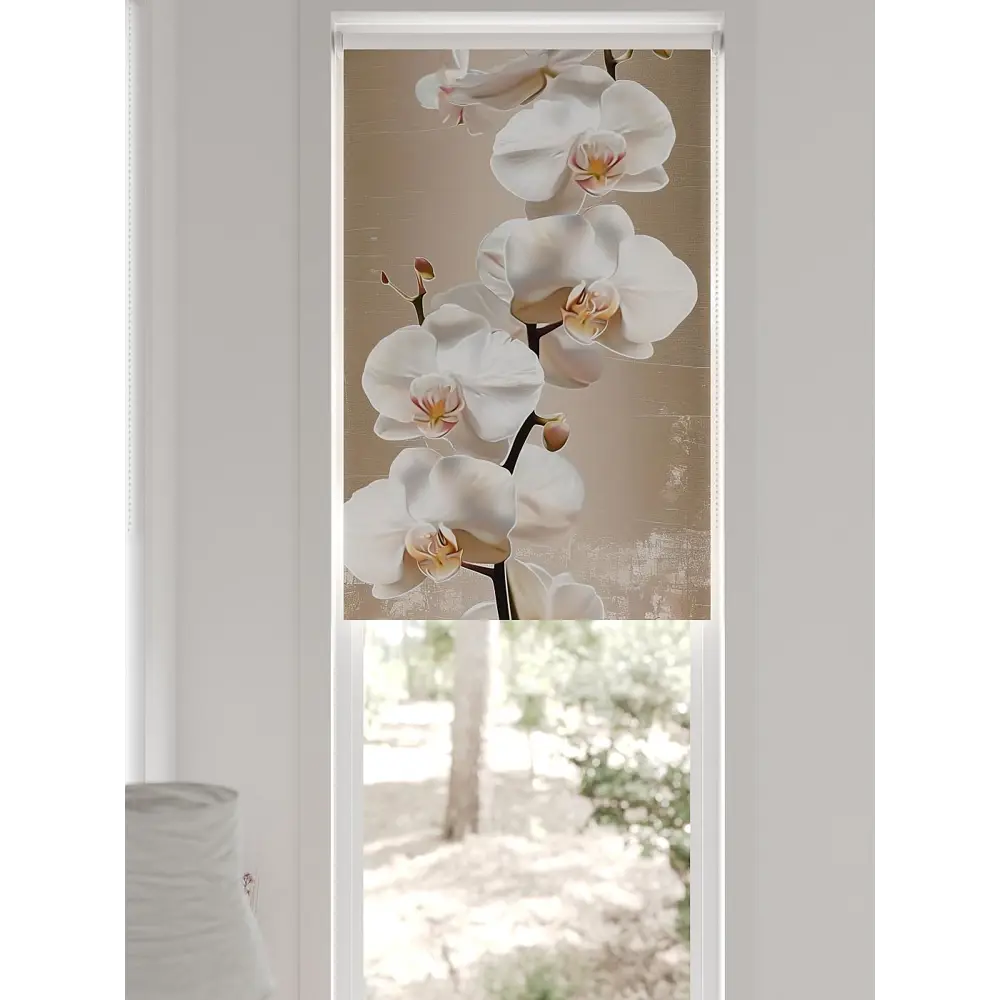 Фото 7 Рулонная штора At home Федера 62x170 см цвет бежевый/оранжевый/коричневый/белый Фото 7 Рулонная штора At home Федера 62x170 см цвет бежевый/оранжевый/коричневый/белый