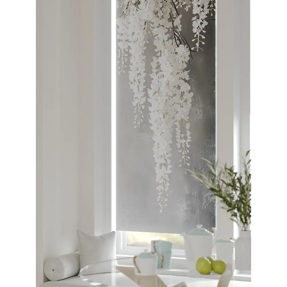 Фото 7 Рулонная штора At home Федера AT774524 62x170 см цвет бежевый/серый/зеленый Фото 7 Рулонная штора At home Федера AT774524 62x170 см цвет бежевый/серый/зеленый