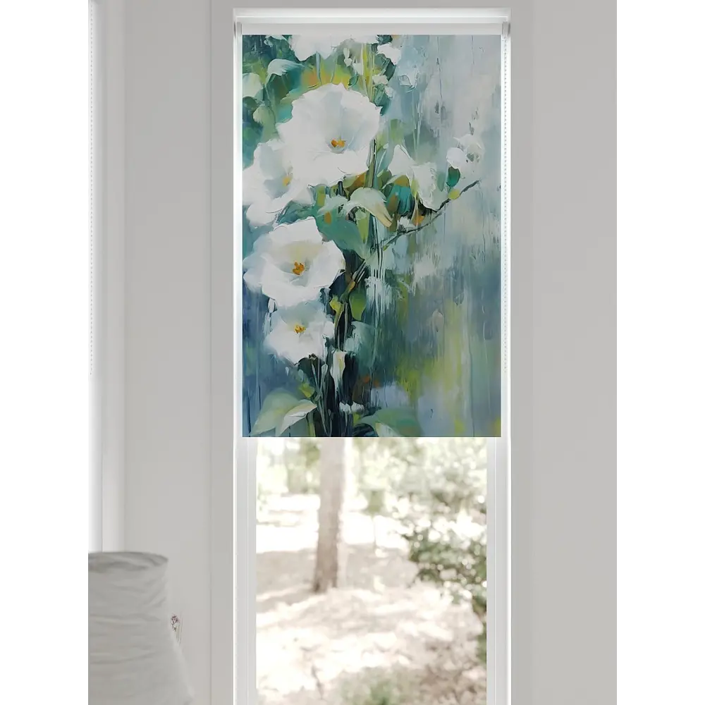 Фото 7 Рулонная штора At home Федера 62x170 см цвет бежевый/серый/бирюзовый/синий/зеленый