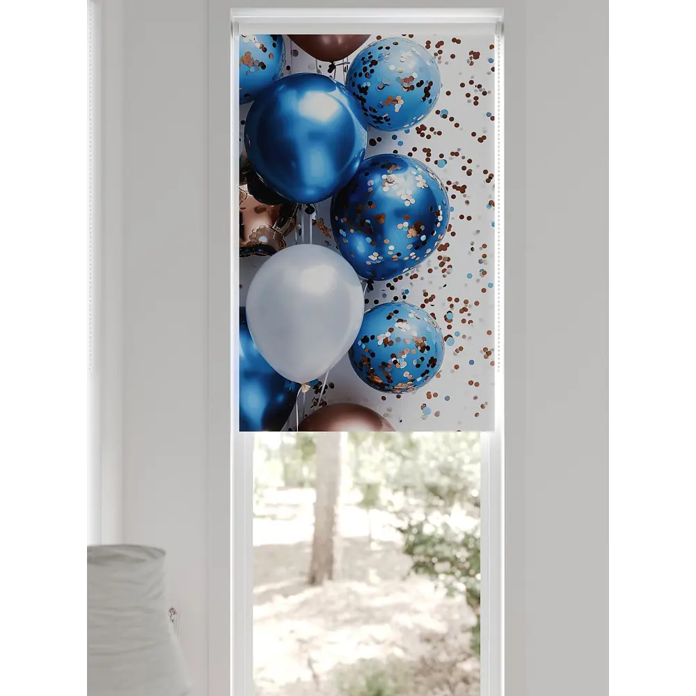 Фото 7 Рулонная штора At home Федера 62x170 см цвет синий/бежевый/белый/серый/золотой Фото 7 Рулонная штора At home Федера 62x170 см цвет синий/бежевый/белый/серый/золотой