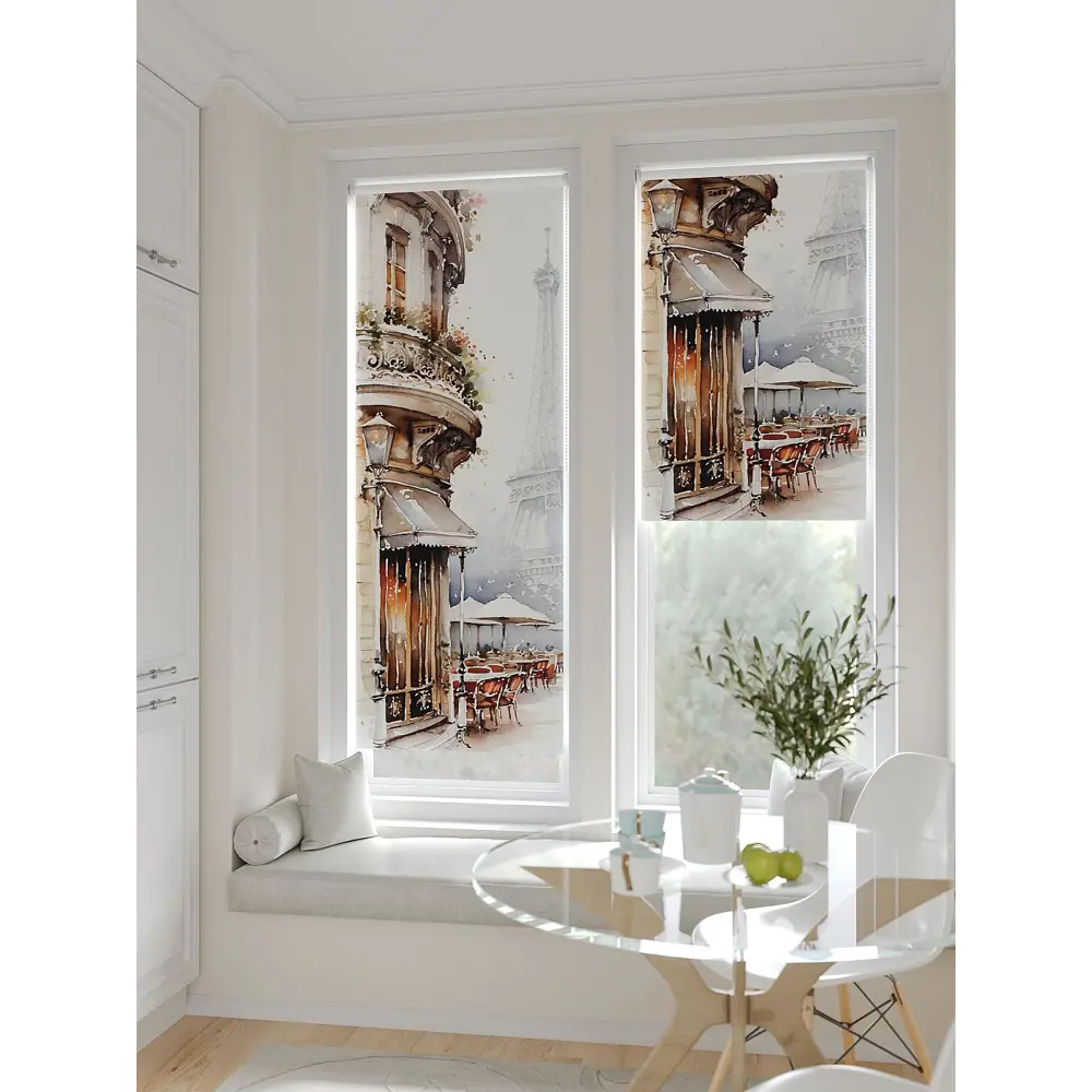 Фото 4 Рулонная штора At home Федера 62x170 см цвет бежевый/серый/оранжевый/зеленый/коричневый Фото 4 Рулонная штора At home Федера 62x170 см цвет бежевый/серый/оранжевый/зеленый/коричневый