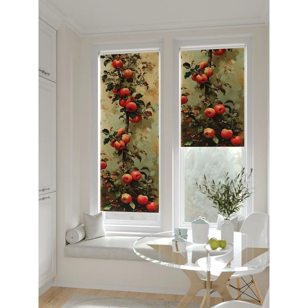 Фото 3 Рулонная штора At home Федера 62x170 см цвет бежевый/бирюзовый/оранжевый/желтый/зеленый Фото 3 Рулонная штора At home Федера 62x170 см цвет бежевый/бирюзовый/оранжевый/желтый/зеленый