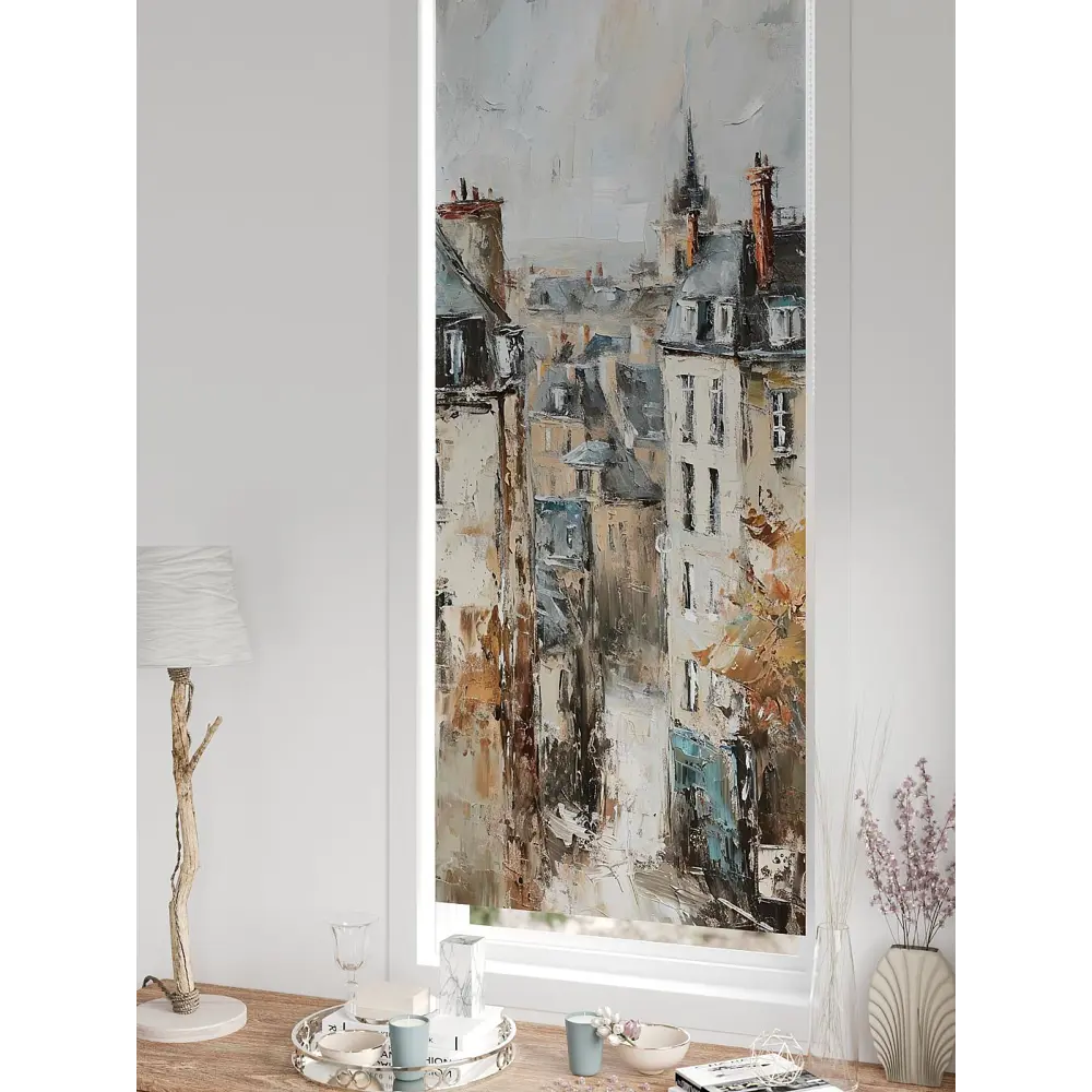Фото 6 Рулонная штора At home Федера AT774551 62x170 см цвет бежевый/серый/оранжевый/синий/коричневый Фото 6 Рулонная штора At home Федера AT774551 62x170 см цвет бежевый/серый/оранжевый/синий/коричневый