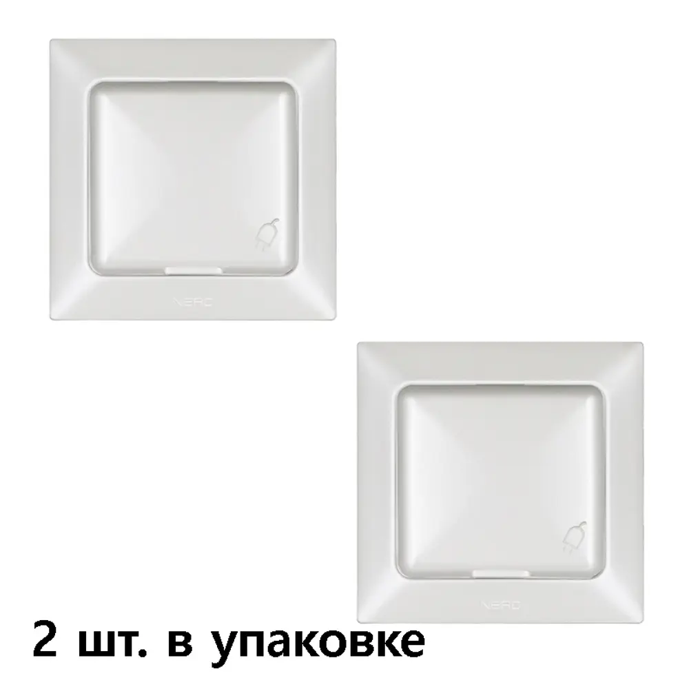 Фото Розетка встраиваемая Ne-ad Aras 93-126-09 с заземлением и крышкой цвет белый Фото Розетка встраиваемая Ne-ad Aras 93-126-09 с заземлением и крышкой цвет белый