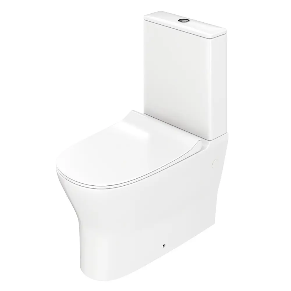 Фото 9 Унитаз-компакт Teymi Ellie напольный безободковый с сиденьем микролифт