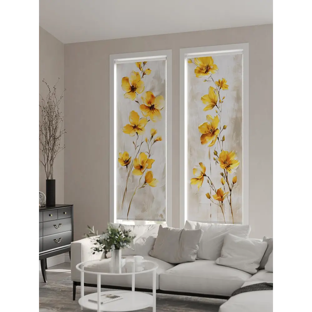 Фото 3 Рулонная штора At home Фрезис AT777708 57x170 см цвет бежевый/желтый/оранжевый Фото 3 Рулонная штора At home Фрезис AT777708 57x170 см цвет бежевый/желтый/оранжевый