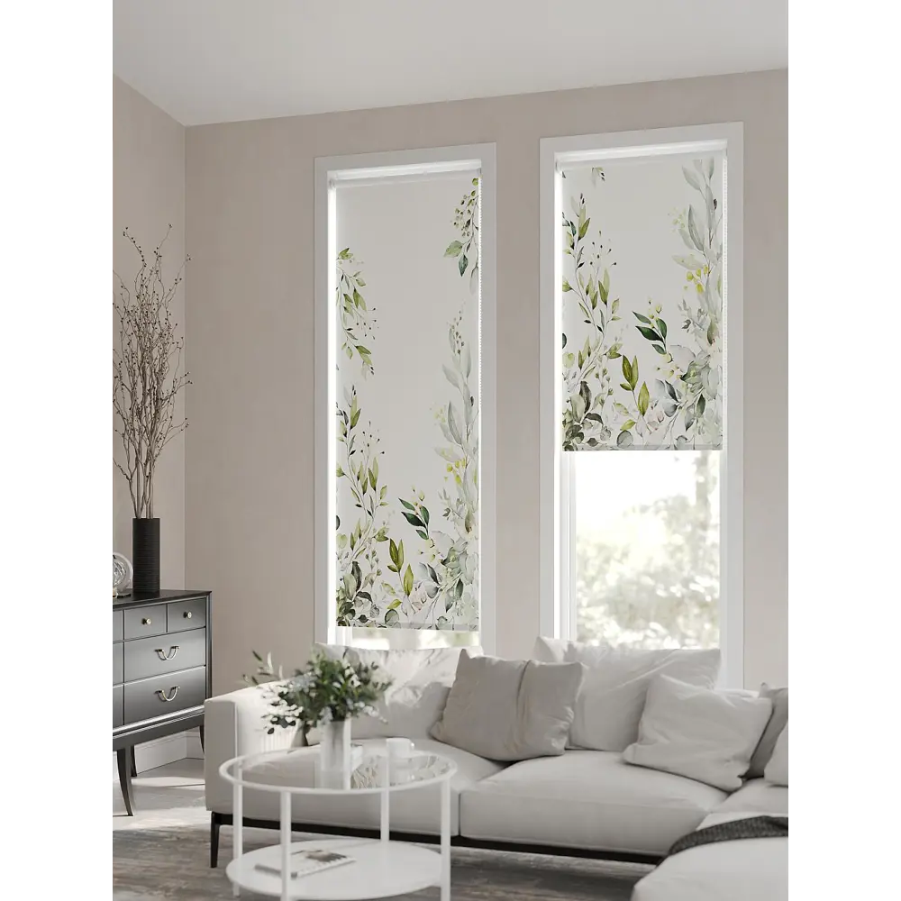 Фото 7 Рулонная штора At home Фрезис AT777705 57x170 см цвет бежевый/зеленый Фото 7 Рулонная штора At home Фрезис AT777705 57x170 см цвет бежевый/зеленый
