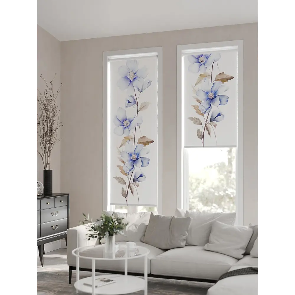 Фото 7 Рулонная штора At home Фрезис 57x170 см цвет бежевый/белый/коричневый/синий Фото 7 Рулонная штора At home Фрезис 57x170 см цвет бежевый/белый/коричневый/синий
