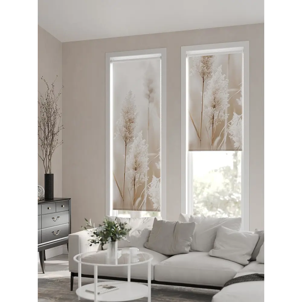 Фото 7 Рулонная штора At home Фрезис AT777693 57x170 см цвет бежевый/белый Фото 7 Рулонная штора At home Фрезис AT777693 57x170 см цвет бежевый/белый