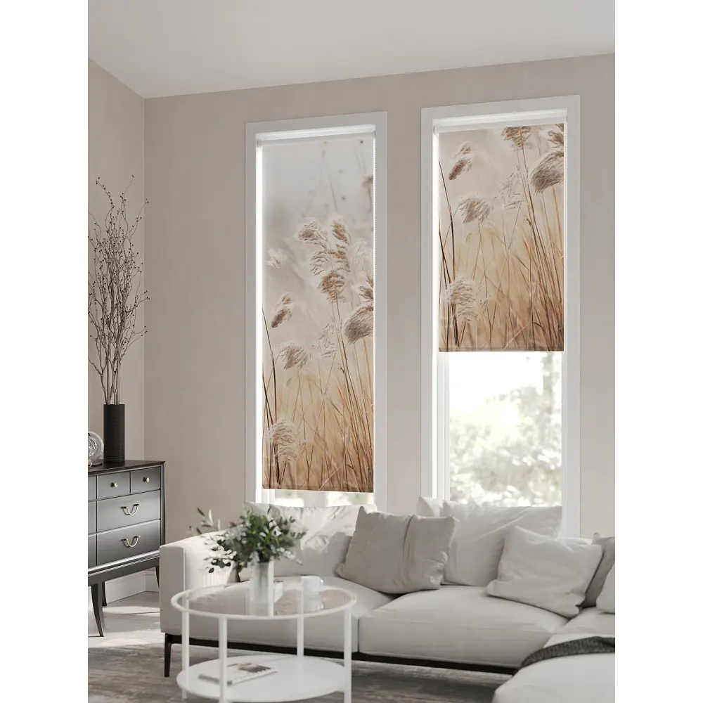 Фото 7 Рулонная штора At home Фрезис AT777684 57x170 см цвет бежевый/коричневый/серый Фото 7 Рулонная штора At home Фрезис AT777684 57x170 см цвет бежевый/коричневый/серый