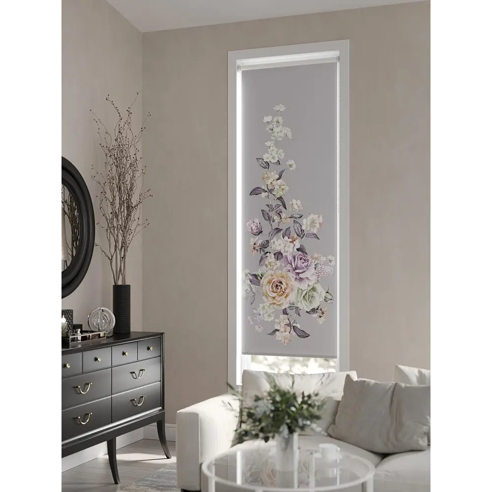 Фото 5 Рулонная штора At home Фрезис AT777675 57x170 см цвет бежевый/серый/оранжевый/фиолетовый Фото 5 Рулонная штора At home Фрезис AT777675 57x170 см цвет бежевый/серый/оранжевый/фиолетовый