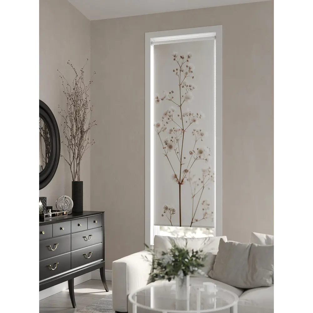 Фото 5 Рулонная штора At home Фрезис AT777670 57x170 см цвет бежевый/коричневый Фото 5 Рулонная штора At home Фрезис AT777670 57x170 см цвет бежевый/коричневый